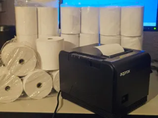 Impresora de tickets Aqprox Negra