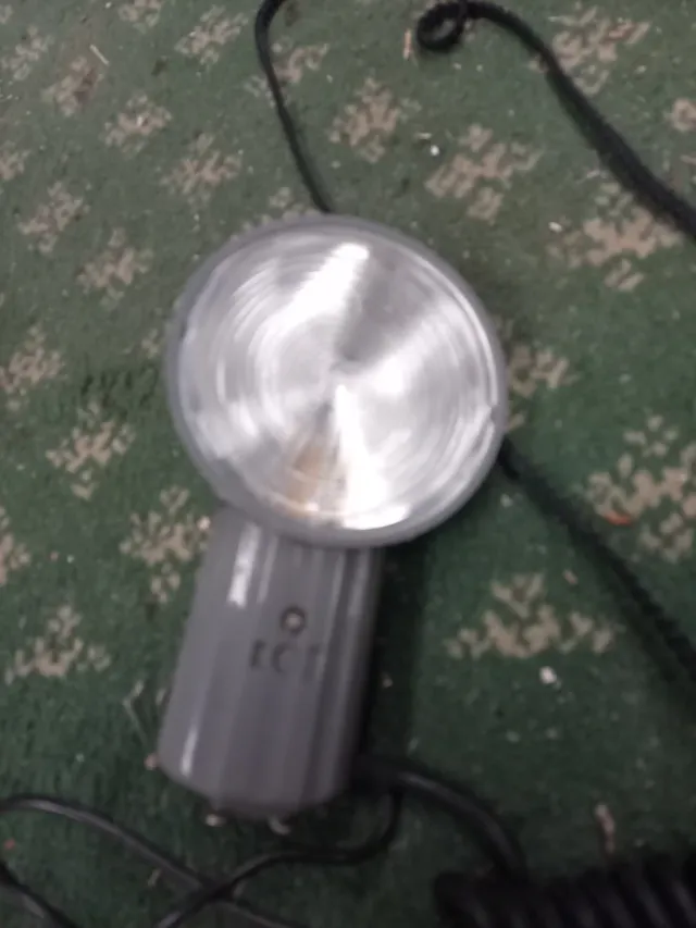 Flash Antiguo con Cargador Vintage fotografía