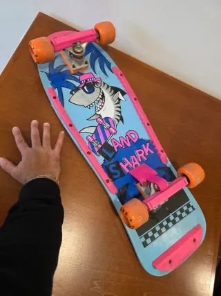 Skate AMAYA SPORT azul y naranja