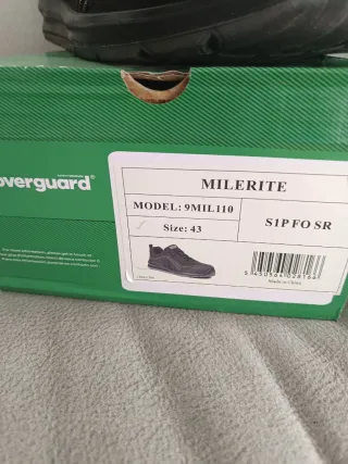 Zapatos seguridad Coverguard T43