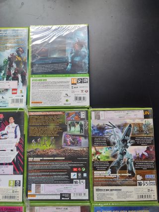 Juegos precintados Xbox 360