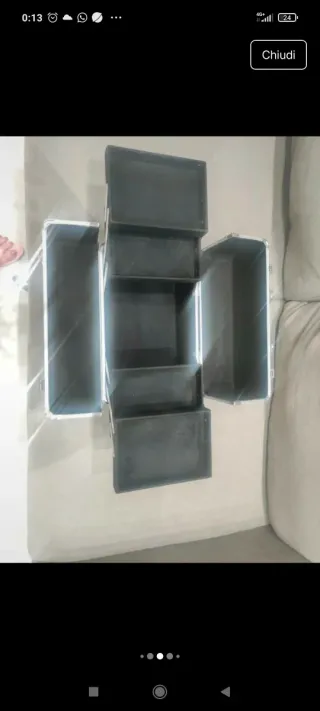 Bauletto a valigetta per estetista, nuovo.