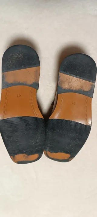 Scarpe eleganti in pelle da uomo taglia 41