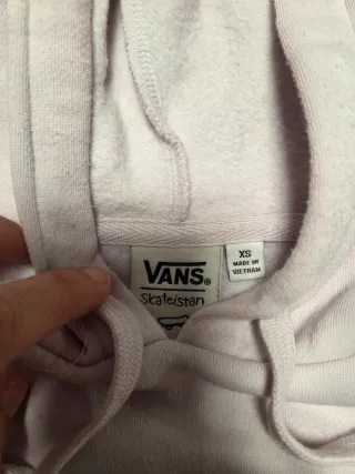 Sudadera Vans malva con Diseño