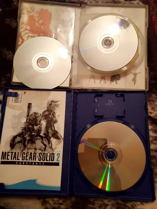 PS2 Metal Gear Solid 2 Sons of Liberty + Substance