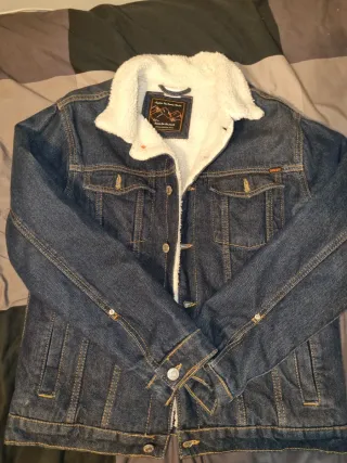 Chaqueta vaquera forrada niño Talla 13-14 años