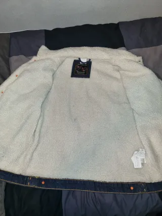 Chaqueta vaquera forrada niño Talla 13-14 años