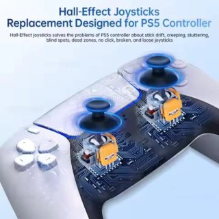 Instalación joysticks hal effect
