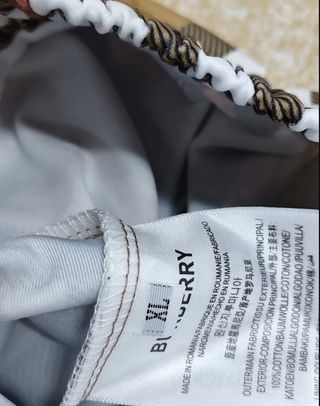 Pantalones cortos Burberry Cuadros XL