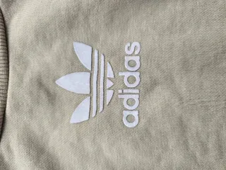 Felpa Adidas Beige e Nera