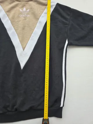 Felpa Adidas Beige e Nera