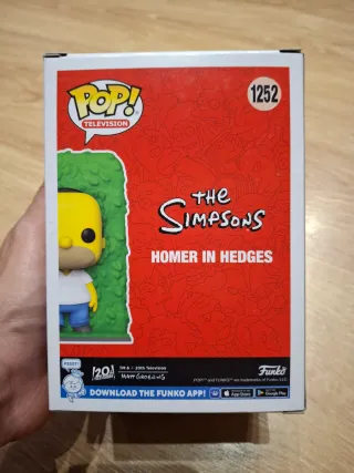 Funko Pop! The Simpsons Homer 1252