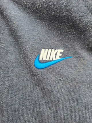 Felpa Nike Blu/Grigio con Zip