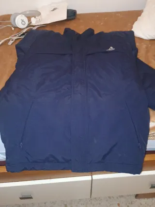 Chaqueta Adidas Hombre Talla XS Azul