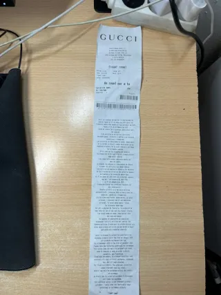 Gorra Gucci GG Supreme con banda