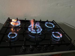 Encimera de gas butano