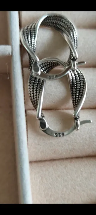 Pendientes Aro Plata 925