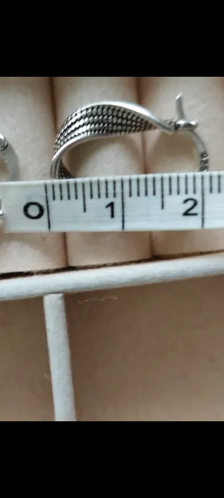 Pendientes Aro Plata 925