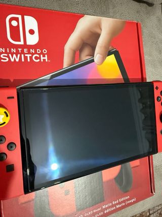 Nintendo Switch OLED Edición Mario Roja