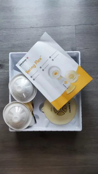 Sacaleches Medela Swing Flex en caja
