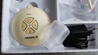 Sacaleches Medela Swing Flex en caja