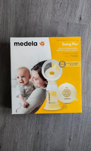 Sacaleches Medela Swing Flex en caja