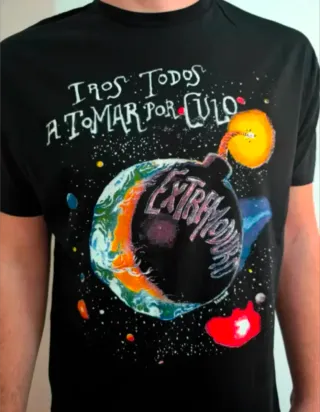 MURILLO / CAMISETA NEGRA XL - EXTREMODURO/ IROS