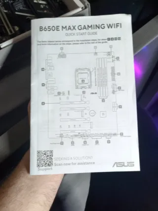 Placa Base ASUS B650E MAX GAMING WIFI AM5