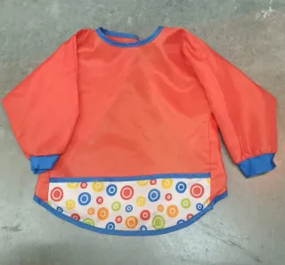 2 Baberos Manga Larga Niños