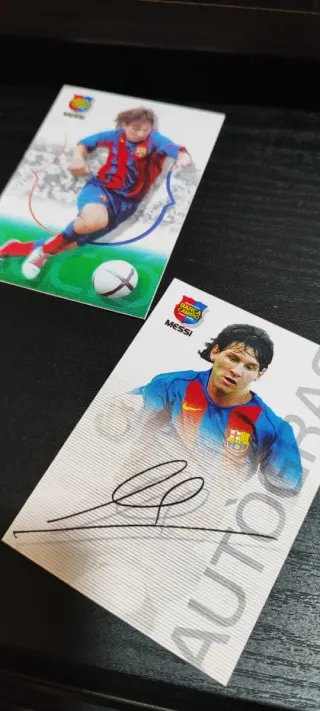 Messi Rookie 2004-2005 Campió Autografiada