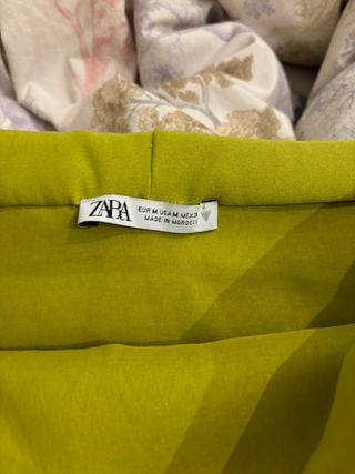 Blusa verde hombros descubiertos