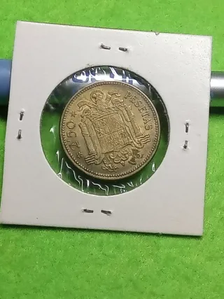 Moneda Española Franco Caudillo 1953-54