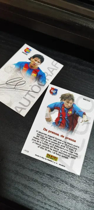 Panini Messi 2004-2005 Campió Nº 62