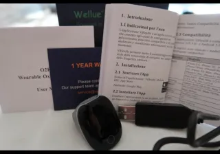 Wellue O2Ring Pulsossimetro Wearable