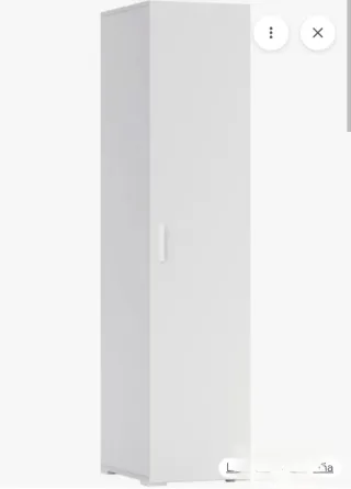 Armario blanco de madera