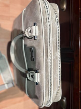 Maletín Tous Cuero Beige