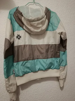 Chaqueta Nikita M/38 Gris, Turquesa y Blanca