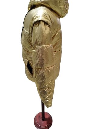 Chaqueta Desigual dorada acolchada