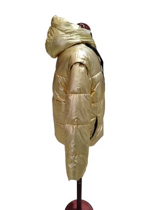 Chaqueta Desigual dorada acolchada