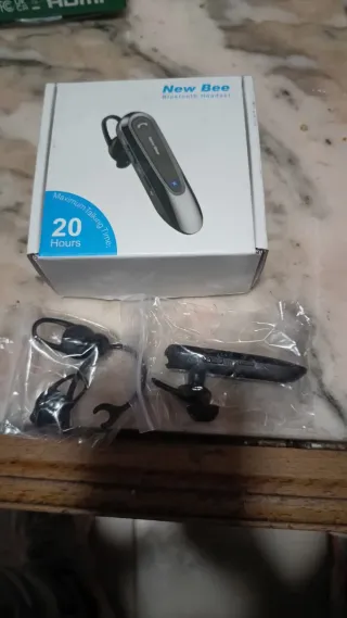 Auricular Bluetooth New Bee Negro
