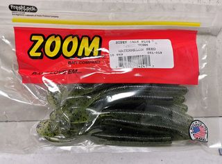 Lote de 5 bolsas de vinilos Zoom Speed Worm