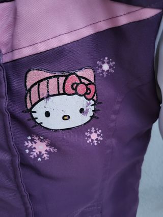 Traje esquiar niña 2-3 años.  Hello Hello Kitty