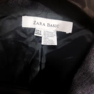 Chaqueta Zara Mujer Azul