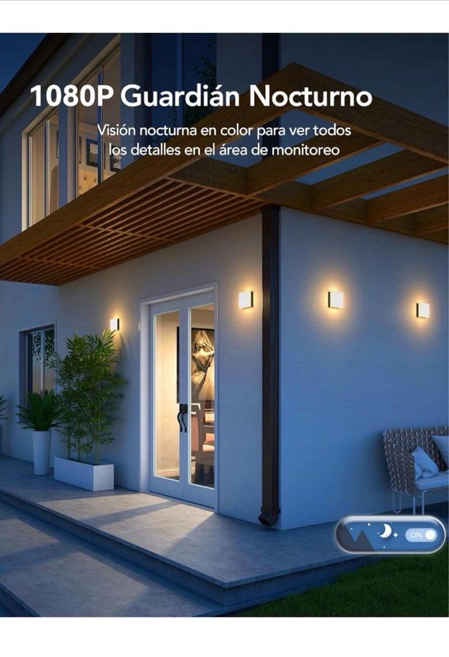 Cámara Vigilancia GNCC Solar WiFi Exterior 1080p