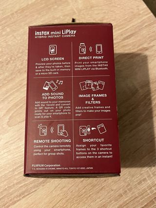 Fujifilm Instax Mini LiPlay Cámara Híbrida
