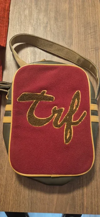 Bolso Zara TRF Rojo y Verde