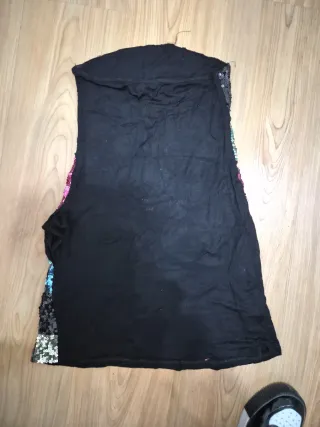 Camiseta lentejuelas de colores