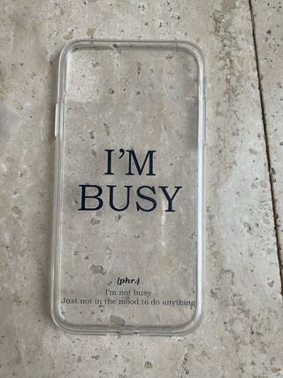 Funda iPhone 11 I'm not busy