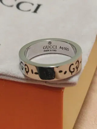 Anillo Gucci Plata 925