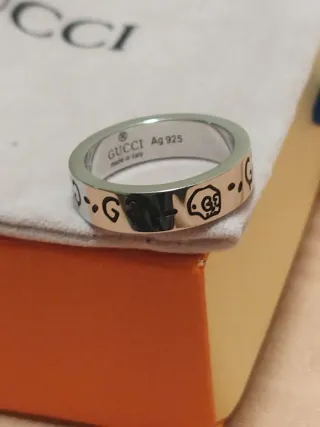 Anillo Gucci Plata 925